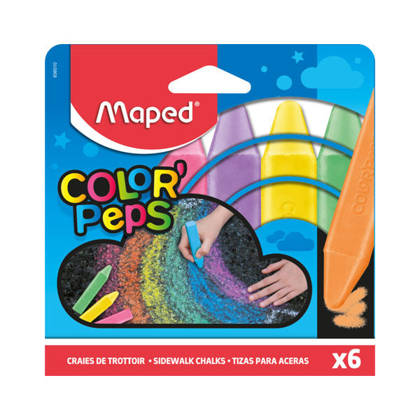 MAPED TIZAS COLOR PEPS X 6