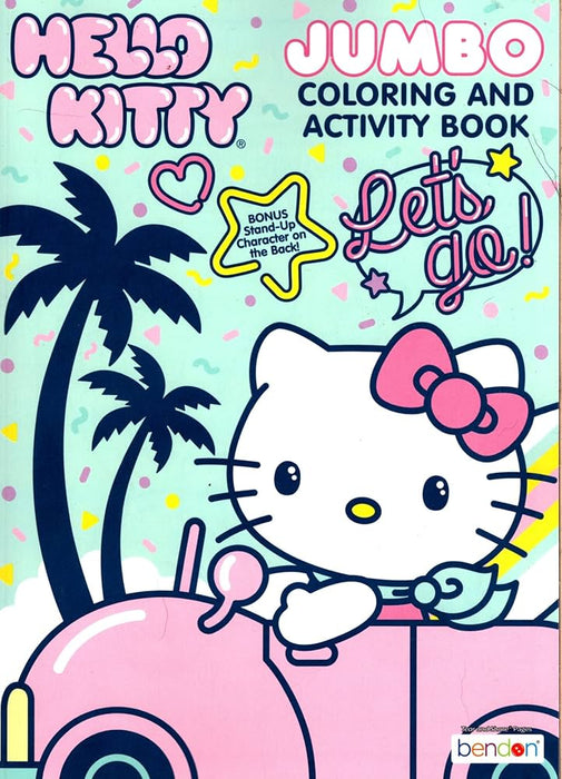 LIBRO DE PINTAR JUMBO HELLO KITTY