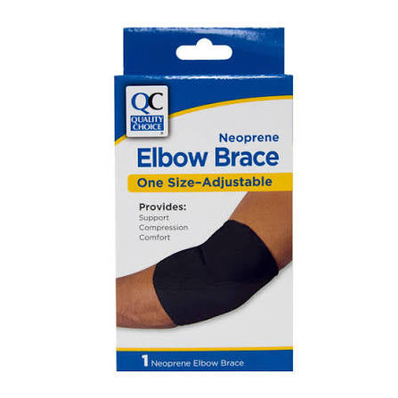 Qc neoprene elbow brace one size