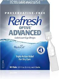 Refresh optive advanced 30 vials