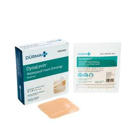 Dürma Dynalevin waterproof foam dressing 4x4 2x2
