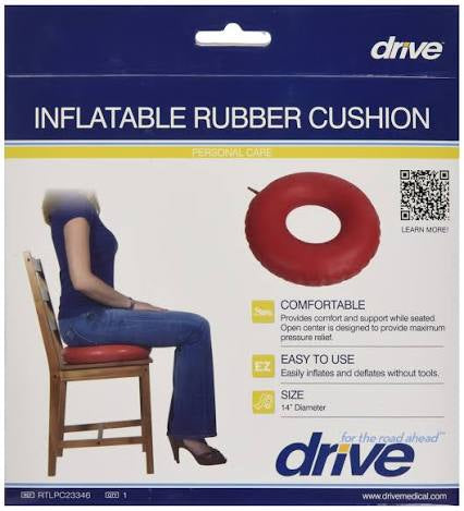 Drive inflatable rubber cushion