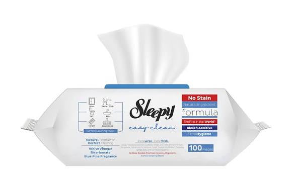 Sleepy body cleaning towel