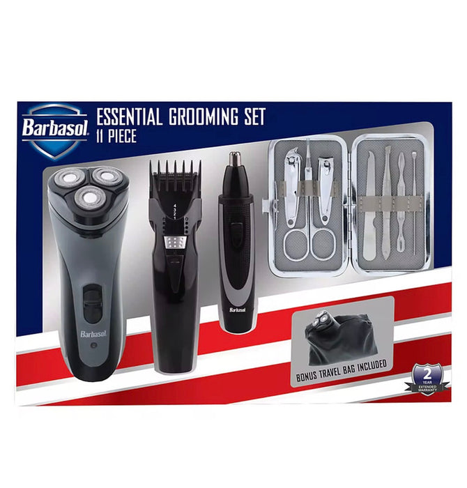 BARBASOL GROOMING KIT 11PCS