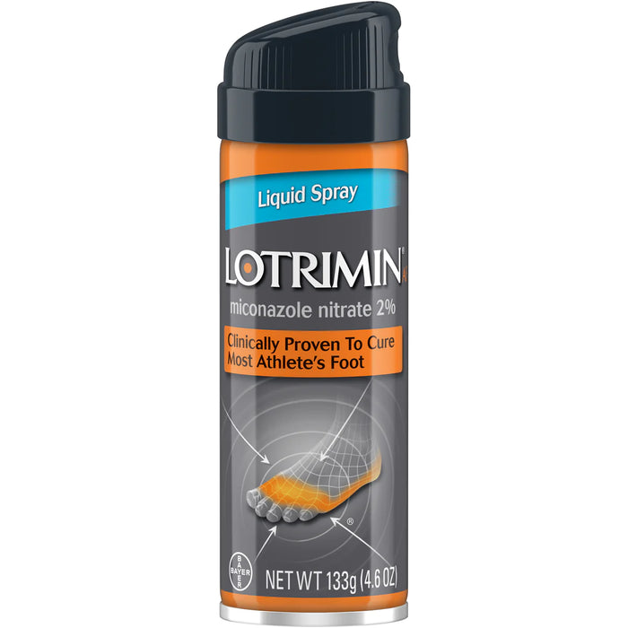 LOTRIMIN ANTIFUNGAL LIQUID SPRAY MICONAZOLE 2% 4.6OZ