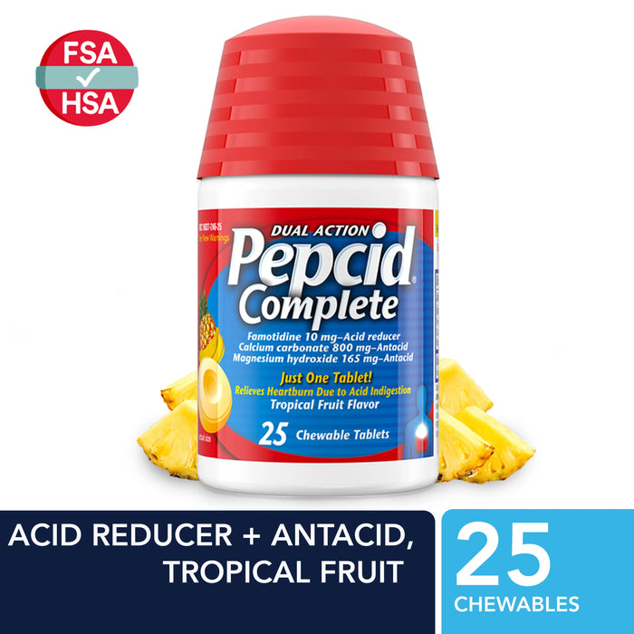 PEPCID COMPLETE TROPICAL FRUIT