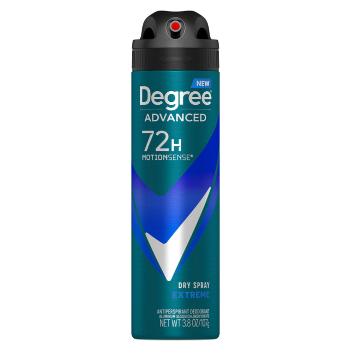 DEGREE ADVANCE MEN DRY SPRAY EXTREME 3.8 OZ