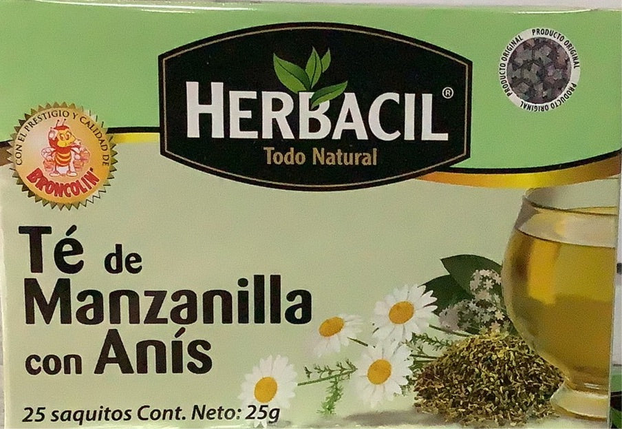 HERBACIL TÉ DE MANZANILLA CON ANÍS