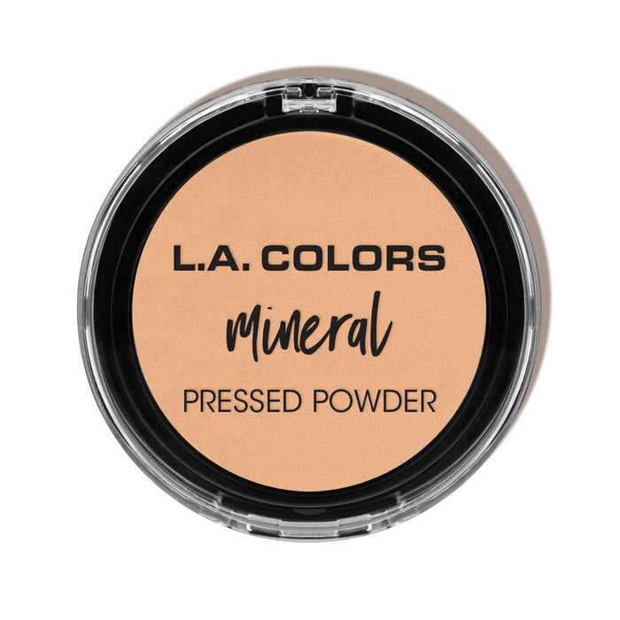 L.A. COLORS MINERAL PRESSED POWDER NATURAL BEIGE