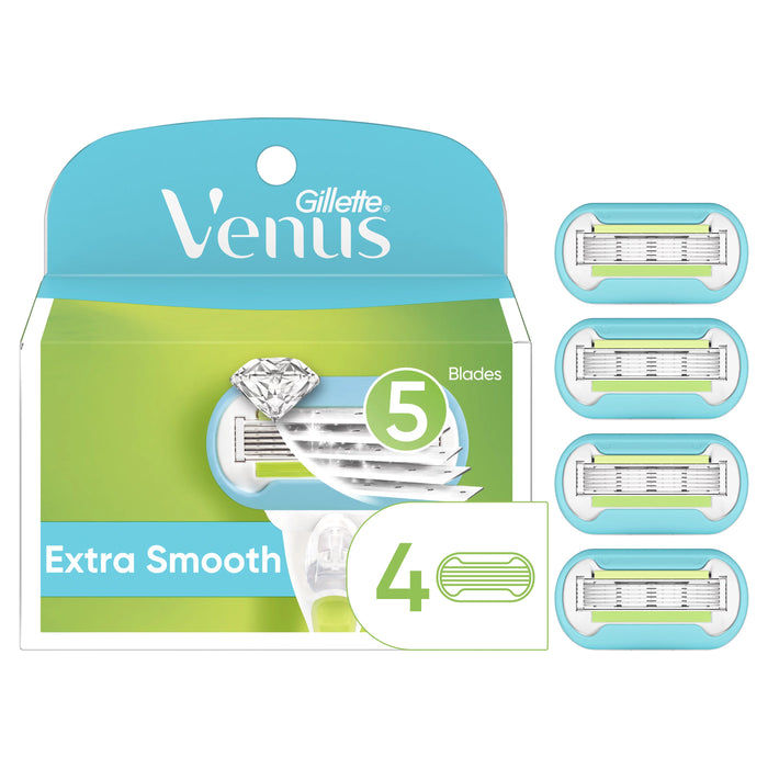 GILLETTE VENUS EXTRA SMOOTH 4CARTRIDGES