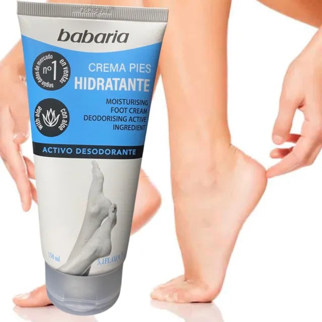 BABARIA CREMA PIES HIDRATANTE 5.1FLOZ