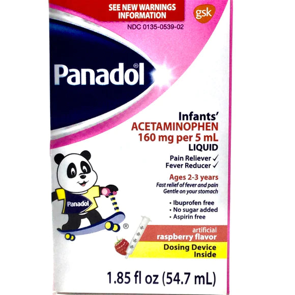 INFANT'S PANADOL LIQUIDO W DOSING 1.85OZ