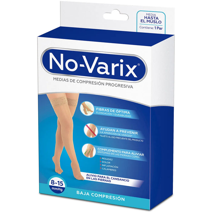 NO-VARIX HASTA EL MUSLO BEIGE XL 8-15