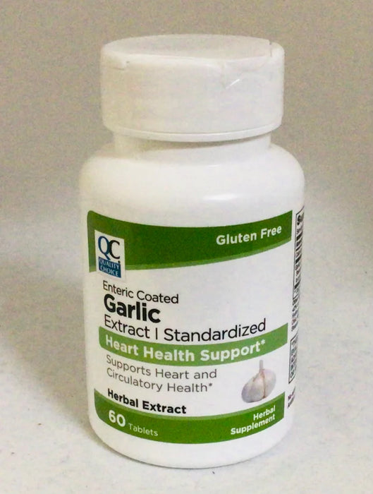 QC GARLIC EXTRACT 60 TABS