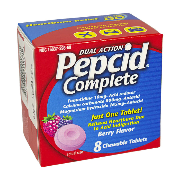 PEPCID COMPLETE 8 Chewable Tablets