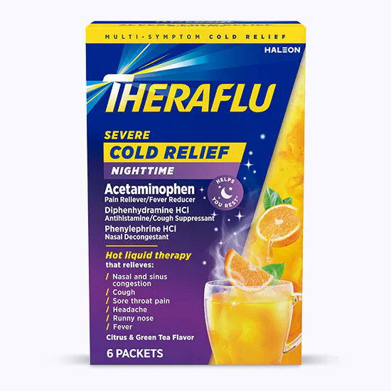 THERAFLU SEVERE COLD RELIEF NIGHTTIME