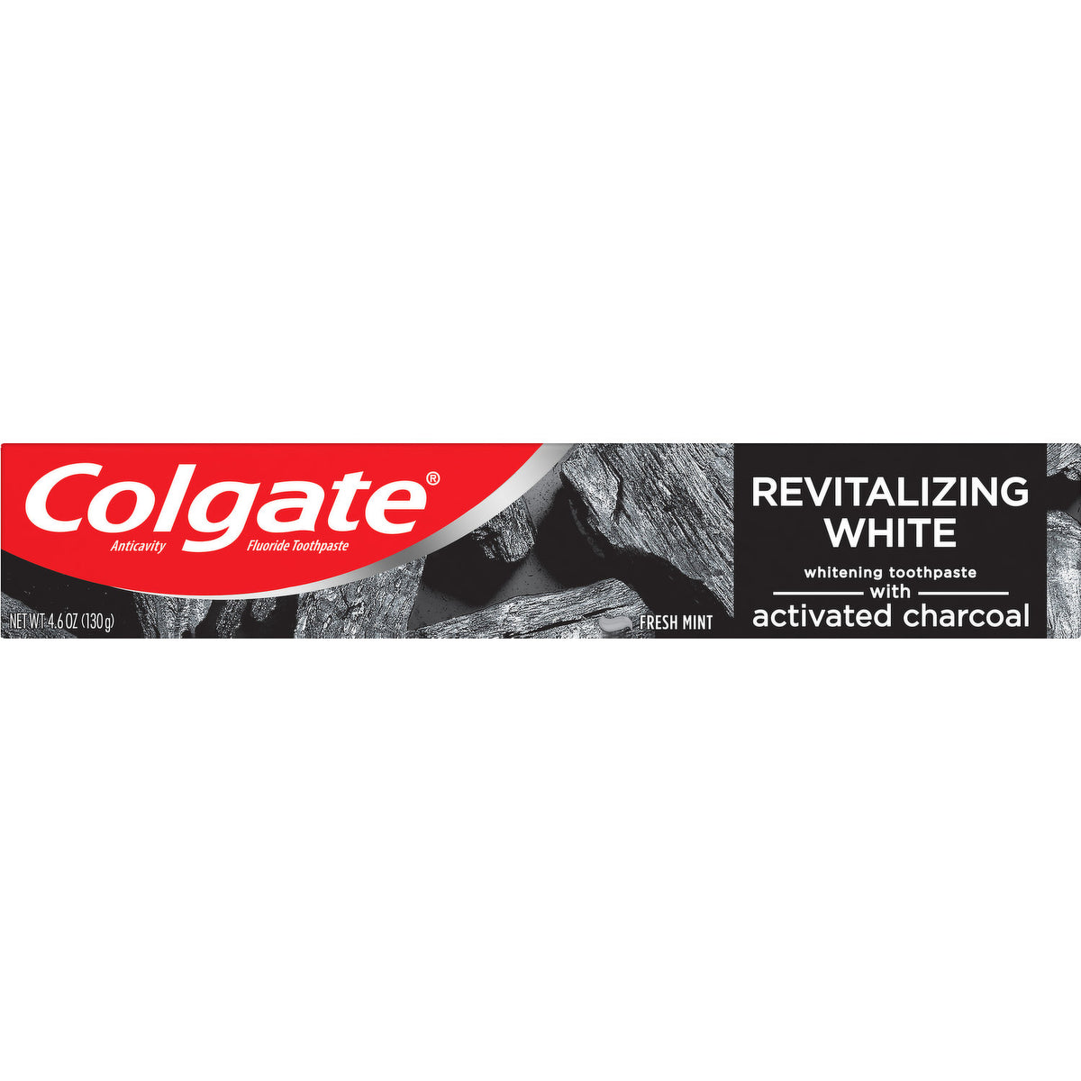 COLGATE REVITALIZING WHITE WITH ACTIVATED CHARCOAL 4.6 OZ — MCare Pharmacy