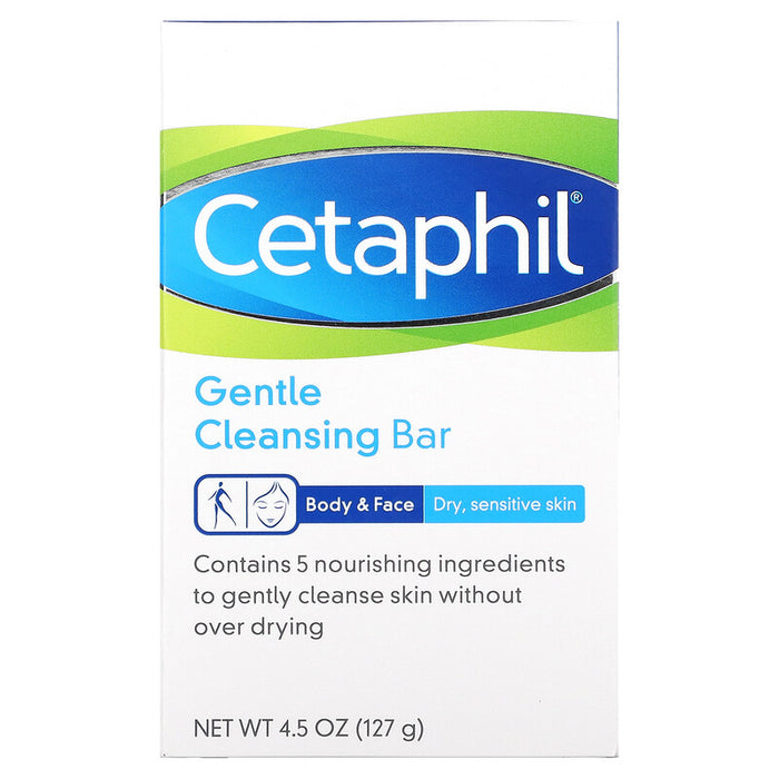 CETAPHIL GENTLE CLEANSING BAR 4.5oz