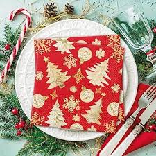 SERVILLETAS NAVIDAD