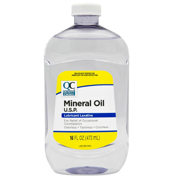 QC MINERAL OIL 16OZ