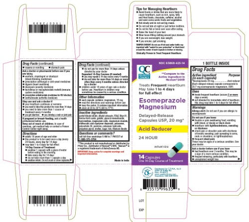 QC ESOMEPRAZOLE MAGNESIUM 14 CAP