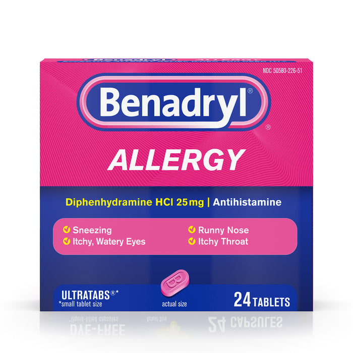 BENADRYL ALLERY 24 TABLETS