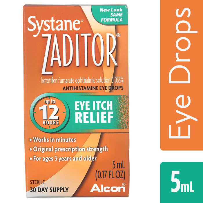 ZADITOR EYE ITCH RELIEF 0.035%  5 ML