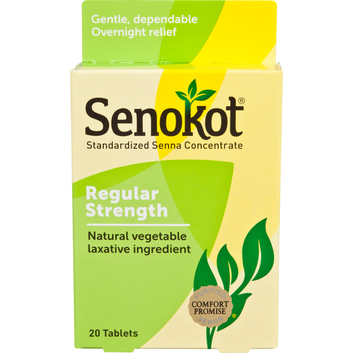 SENOKOT RE/STR 20 TABLETS