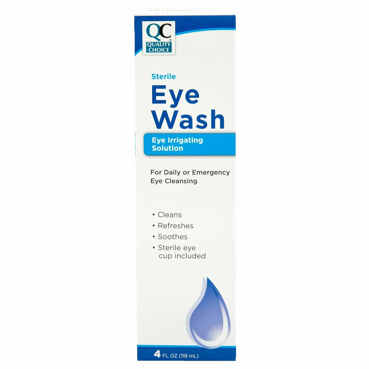 QC STERILE EYE WASH 4FL OZ — MCare Pharmacy