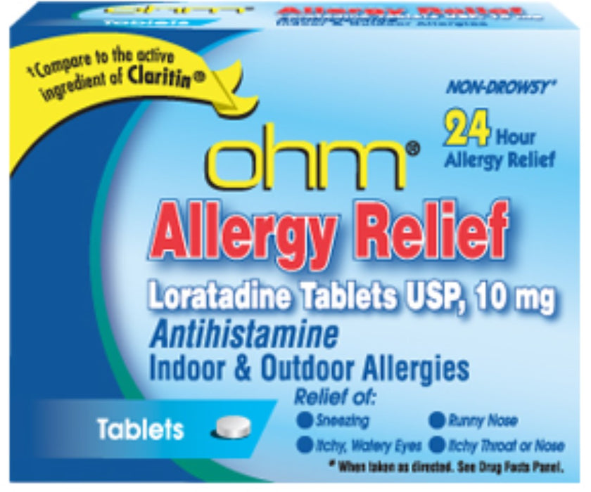 OHM ALLERGY RELIEF 10TABS