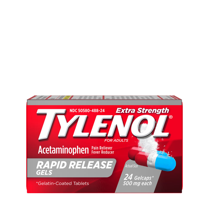 TYLENOL RAPID RELEASE 24GELS