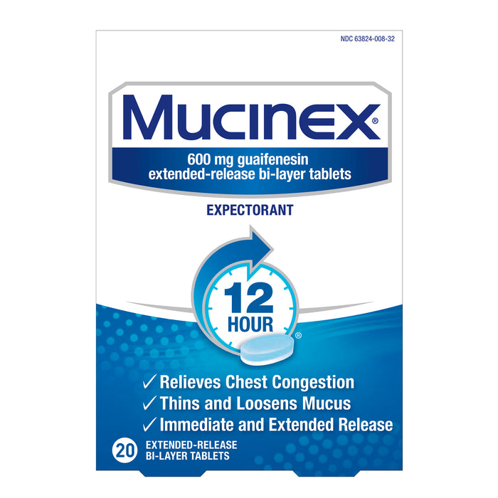 MUCINEX 600MG 20TAB