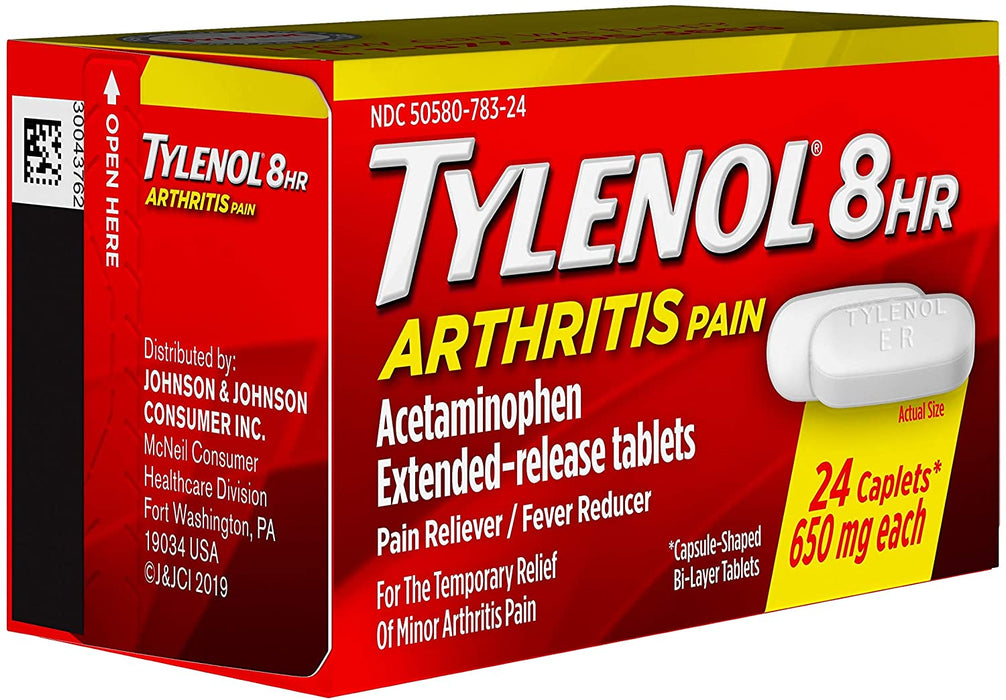 TYLENOL 8HR ARTHRITIS PAIN 24PK