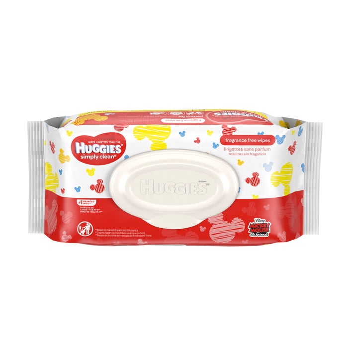 HUGGIES WIPES SIMPLY CLEAN 64 WIPES