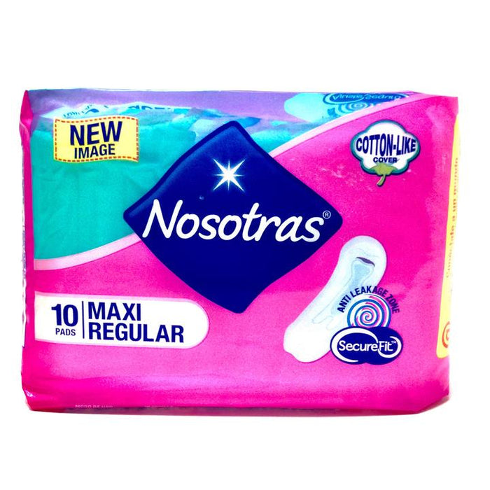 NOSOTRAS MAXI REG 10 PADS